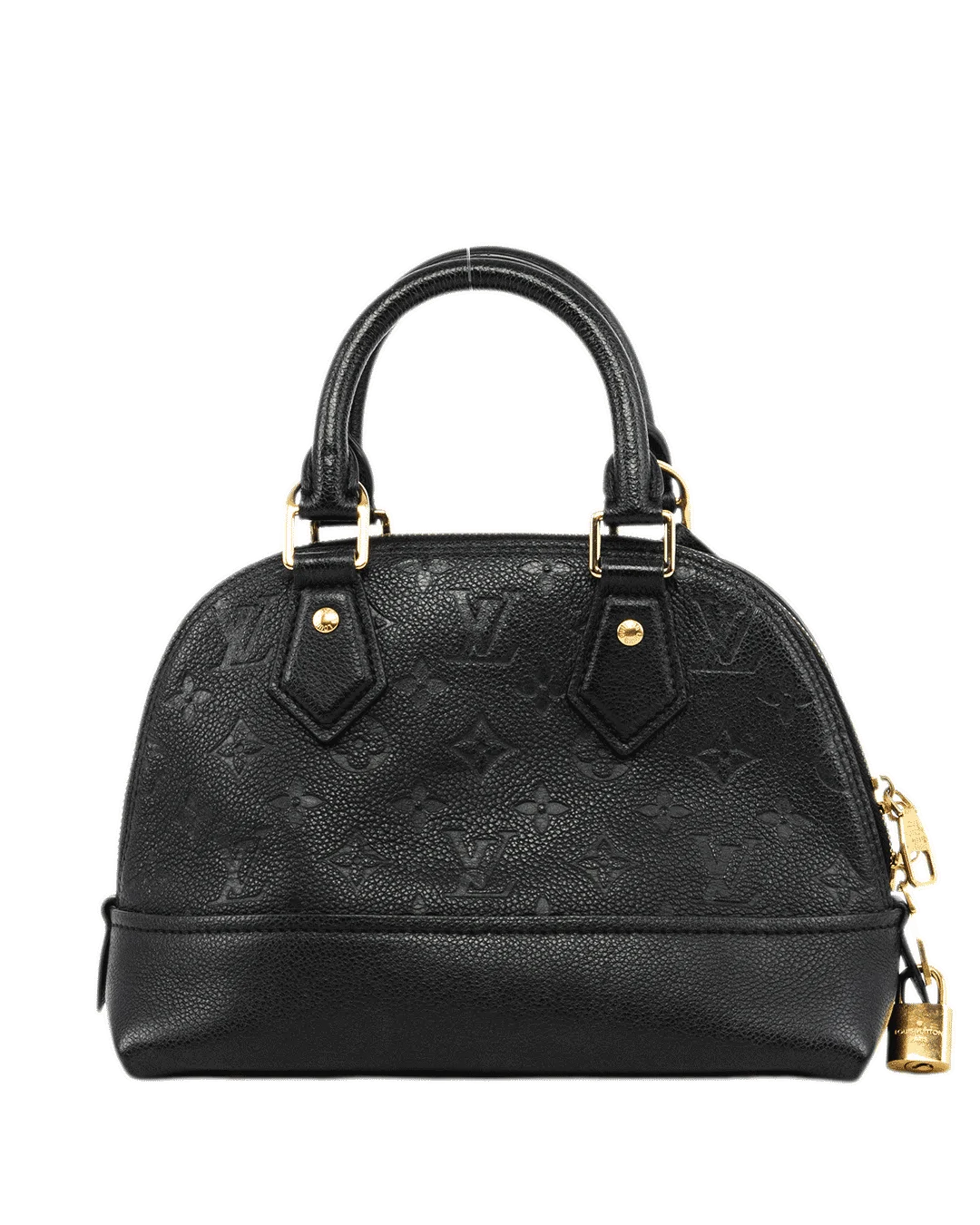 LV NEO ALMA BB BLACK MONOGRAM EMPREINTE GHW MICROCHIP 0574
