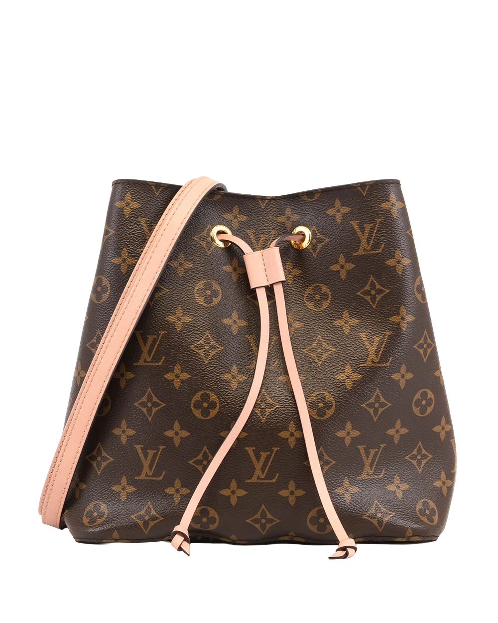LV NEONOE MM BROWN MONOGRAM CANVAS GHW 2836