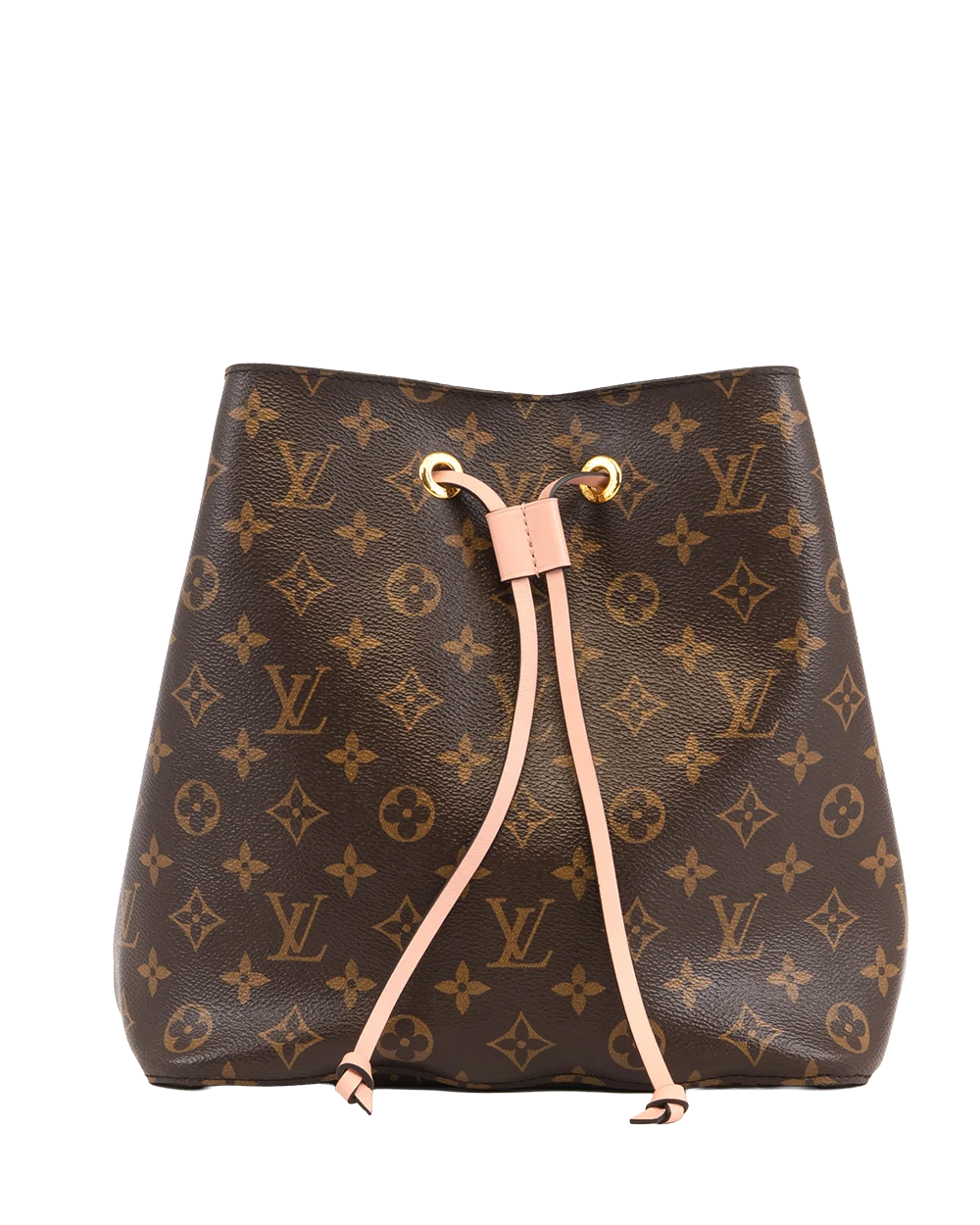LV NEONOE MM BROWN MONOGRAM CANVAS GHW 2837