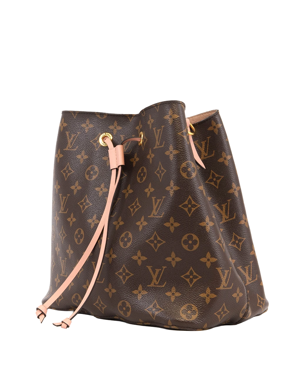 LV NEONOE MM BROWN MONOGRAM CANVAS GHW 2838