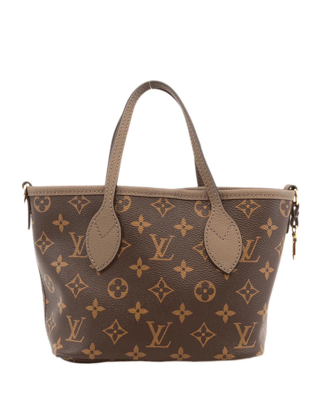 LV NEVERFULL BB BROWN MONOGRAM CANVAS GHW MICROCHIP 4834