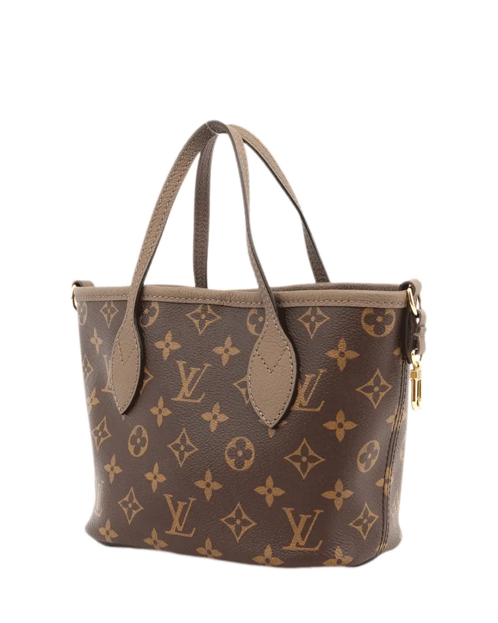 LV NEVERFULL BB BROWN MONOGRAM CANVAS GHW MICROCHIP 4835