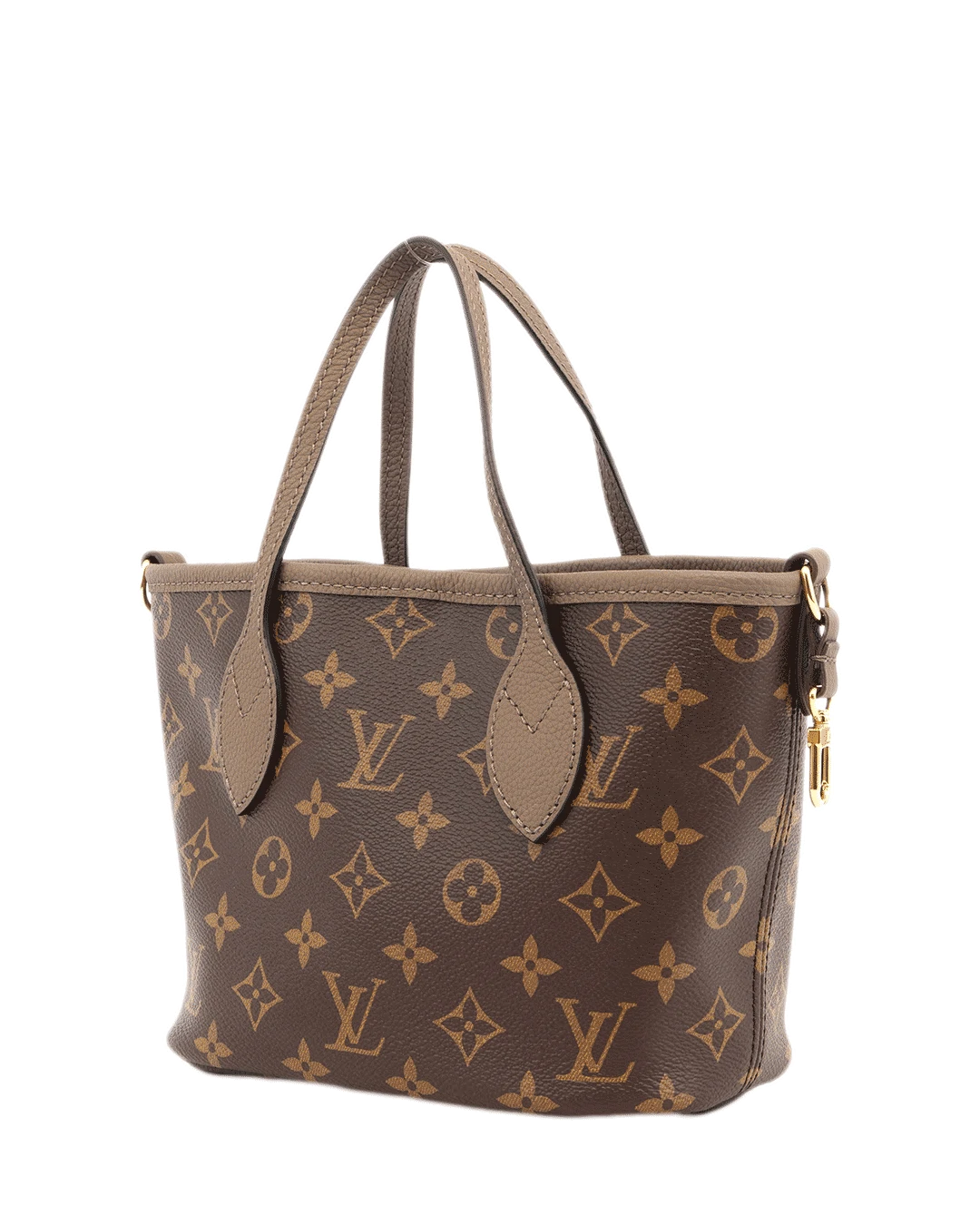 LV NEVERFULL BB BROWN MONOGRAM CANVAS GHW MICROCHIP 4835