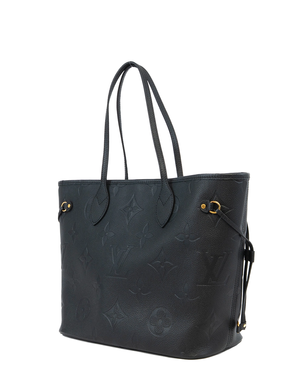 LV NEVERFULL MM BLACK MONOGRAM EMPREINTE GHW MICROCHIP 0215