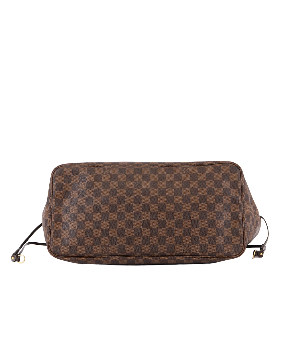 LV NEVERFULL MM BROWN DAMIER CANVAS GHW FL4059 0836