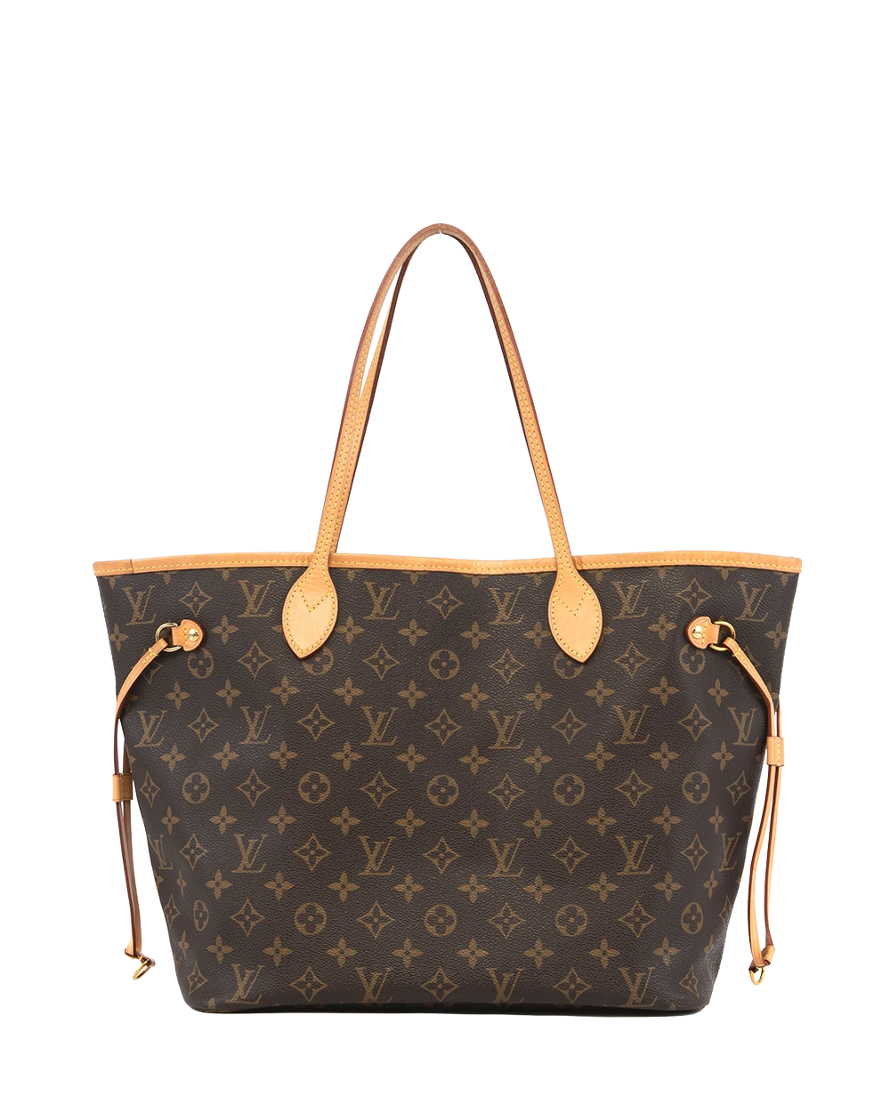 LV NEVERFULL MM BROWN MONOGRAM CANVAS GHW CA 0230 0972