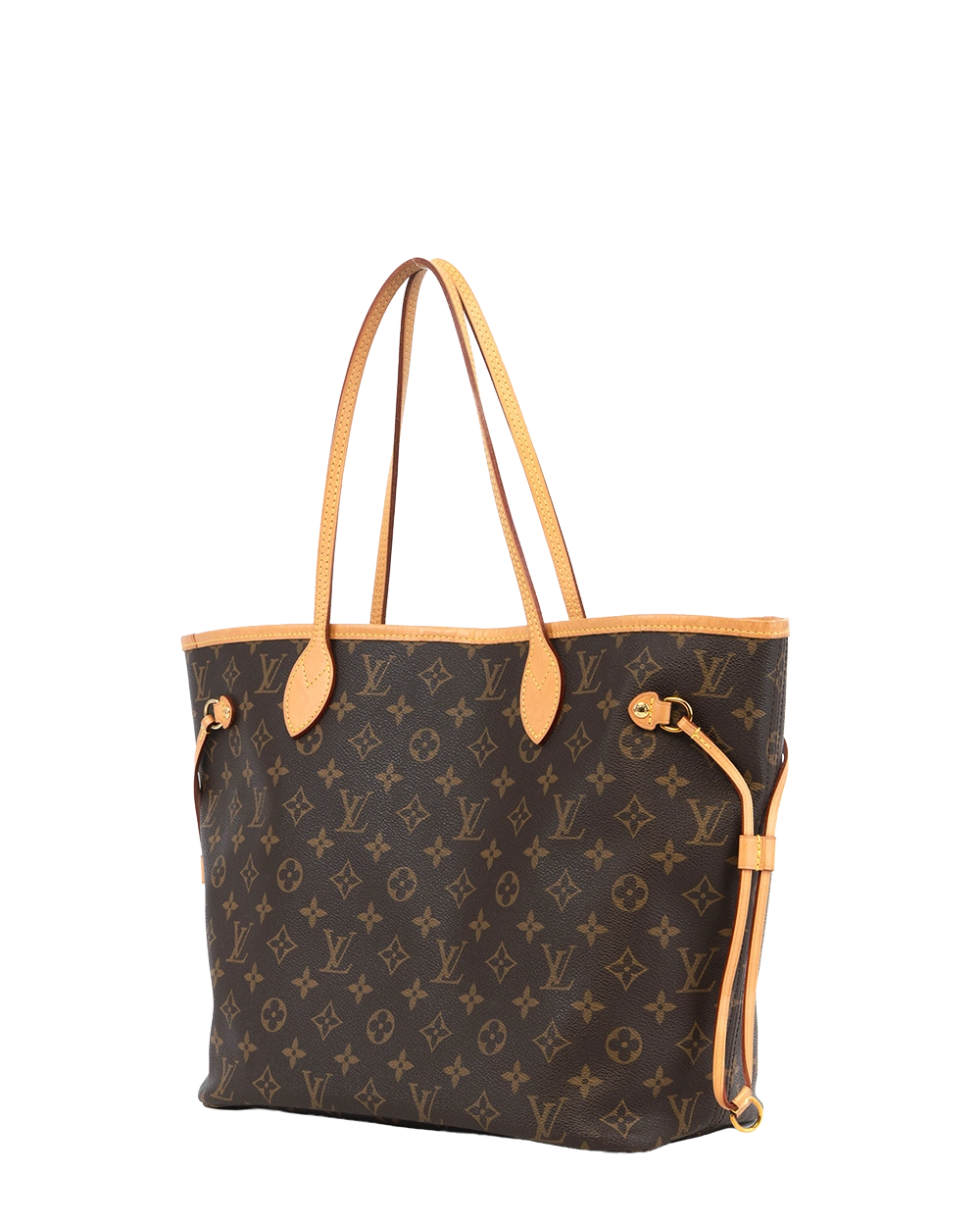 LV NEVERFULL MM BROWN MONOGRAM CANVAS GHW CA 0230 0973