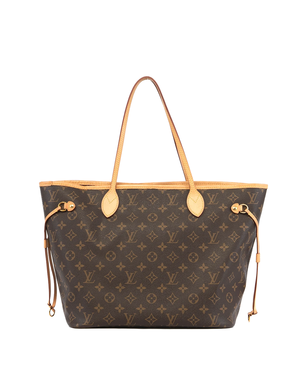 LV NEVERFULL MM BROWN MONOGRAM CANVAS GHW CA 0230 0975