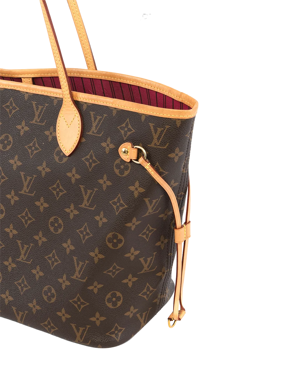 LV NEVERFULL MM BROWN MONOGRAM CANVAS GHW CA 0230 0979