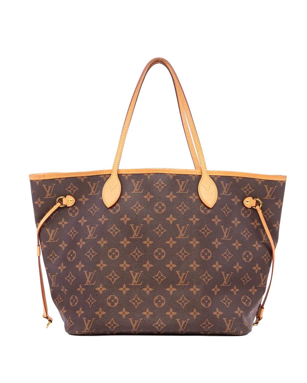LV NEVERFULL MM BROWN MONOGRAM CANVAS GHW CA4179 21065