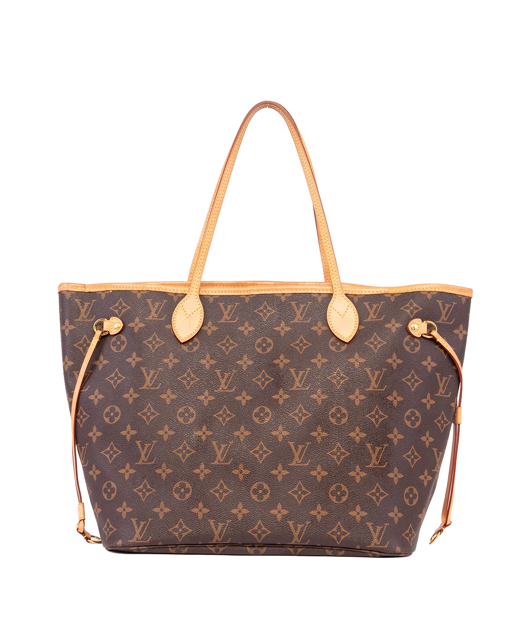 LV NEVERFULL MM BROWN MONOGRAM CANVAS GHW CA4179 21068