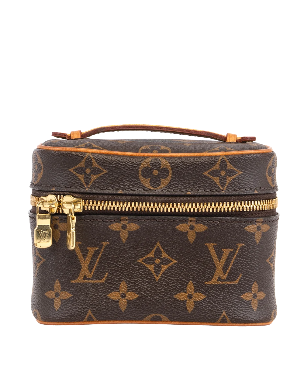 LV NICE NANO BROWN MONOGRAM CANVAS GHW 2456