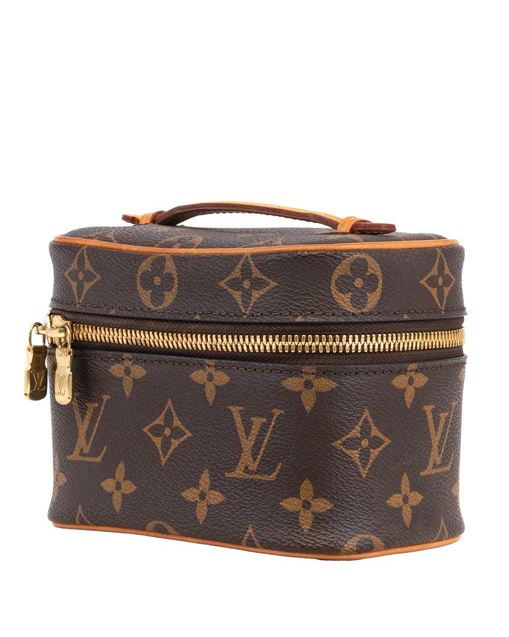 LV NICE NANO BROWN MONOGRAM CANVAS GHW 2457