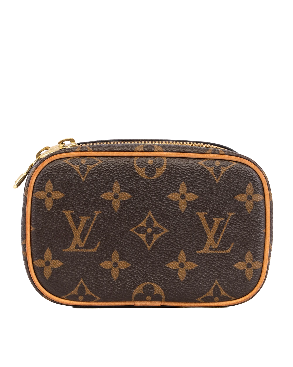 LV NICE NANO BROWN MONOGRAM CANVAS GHW 2460