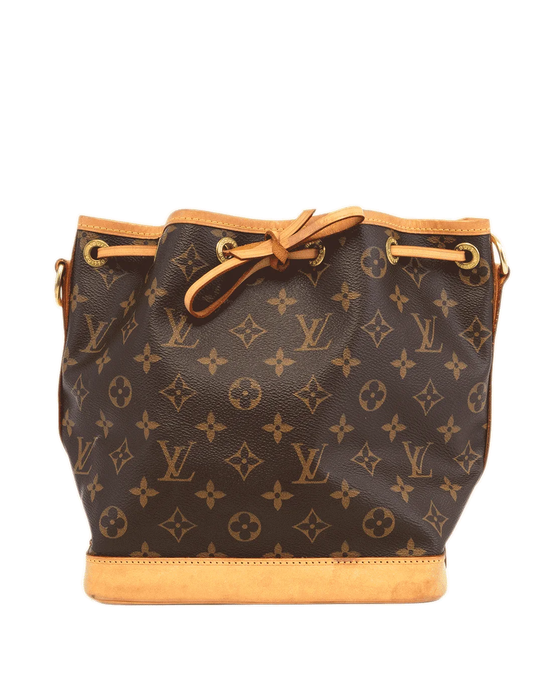 LV NOE BB BROWN MONOGRAM CANVAS GHW MICROCHIP 0285