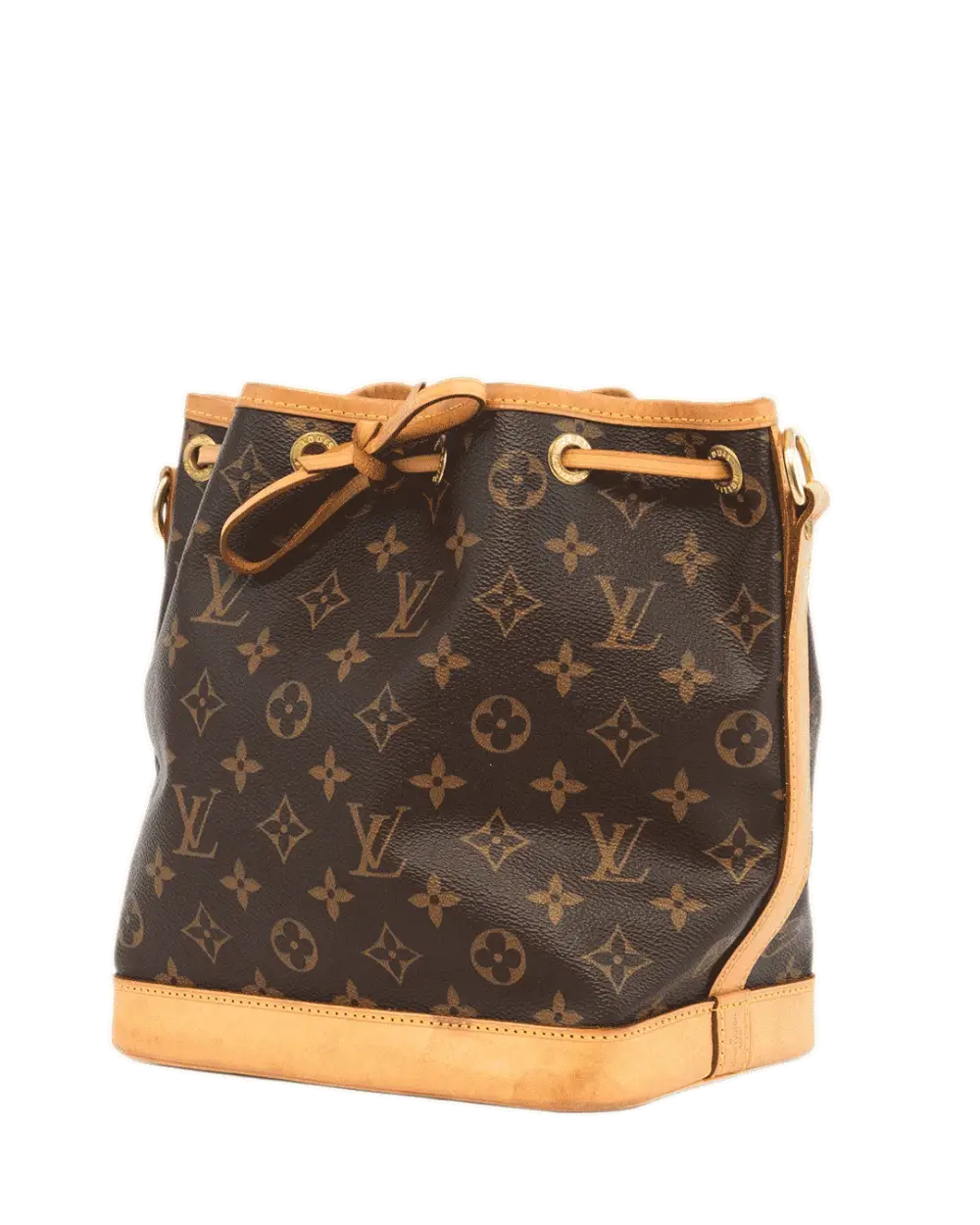 LV NOE BB BROWN MONOGRAM CANVAS GHW MICROCHIP 0286