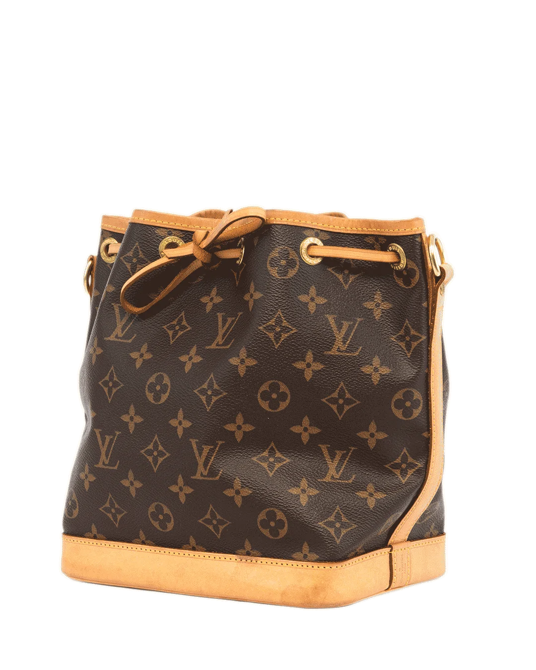 LV NOE BB BROWN MONOGRAM CANVAS GHW MICROCHIP 0286