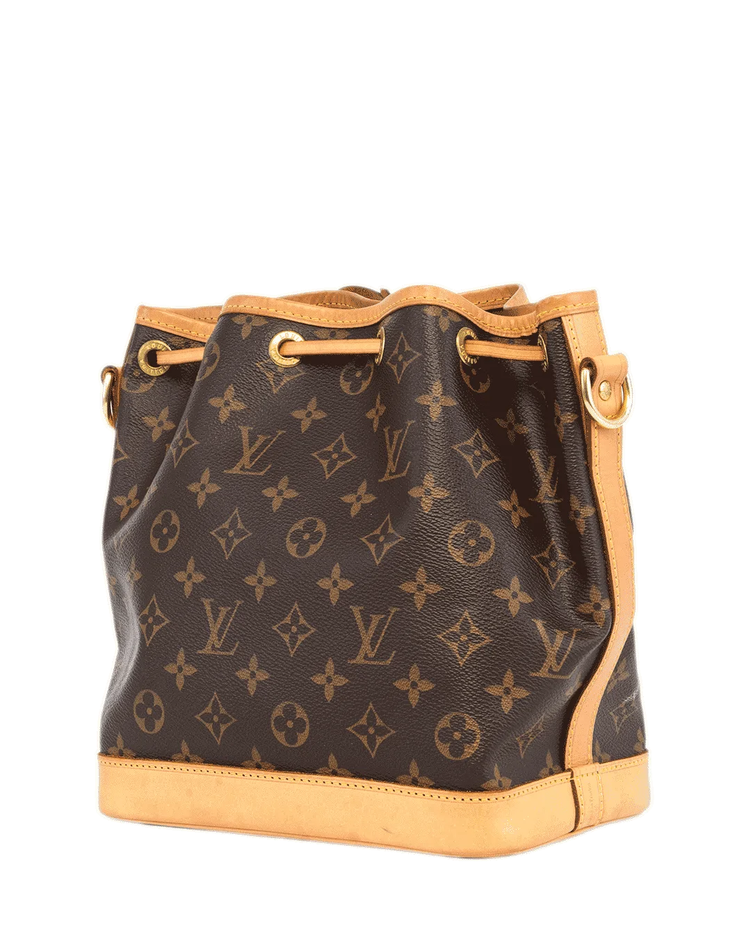 LV NOE BB BROWN MONOGRAM CANVAS GHW MICROCHIP 0287
