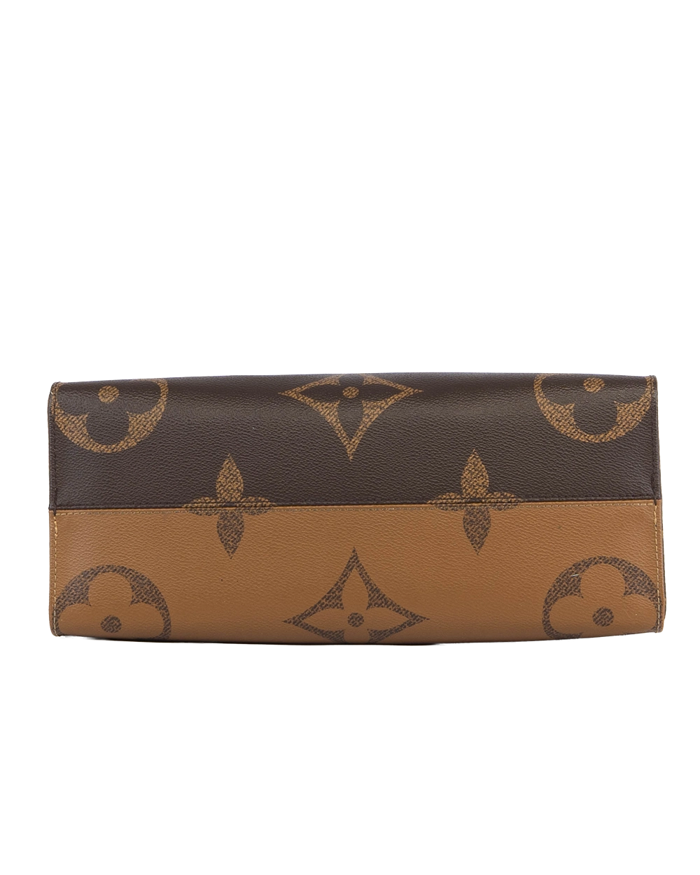 LV ON THE GO MM BROWN MONOGRAM REVERSE GHW MICROCHIP 1665