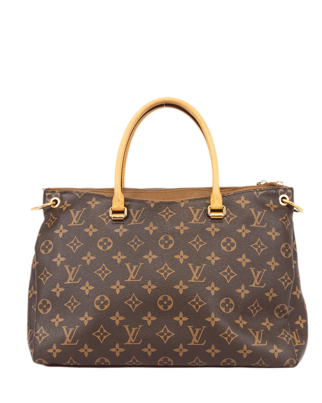 LV PALLAS MM BROWN DAMIER CANVAS GHW CA3113 0084