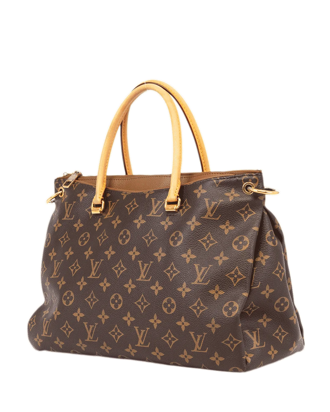 LV PALLAS MM BROWN DAMIER CANVAS GHW CA3113 0086