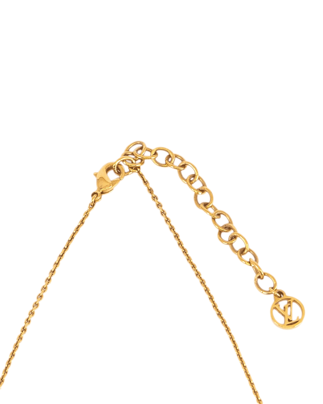 LV PETIT LOUIS NECKLACE CRYSTAL GHW LE 2244 2790