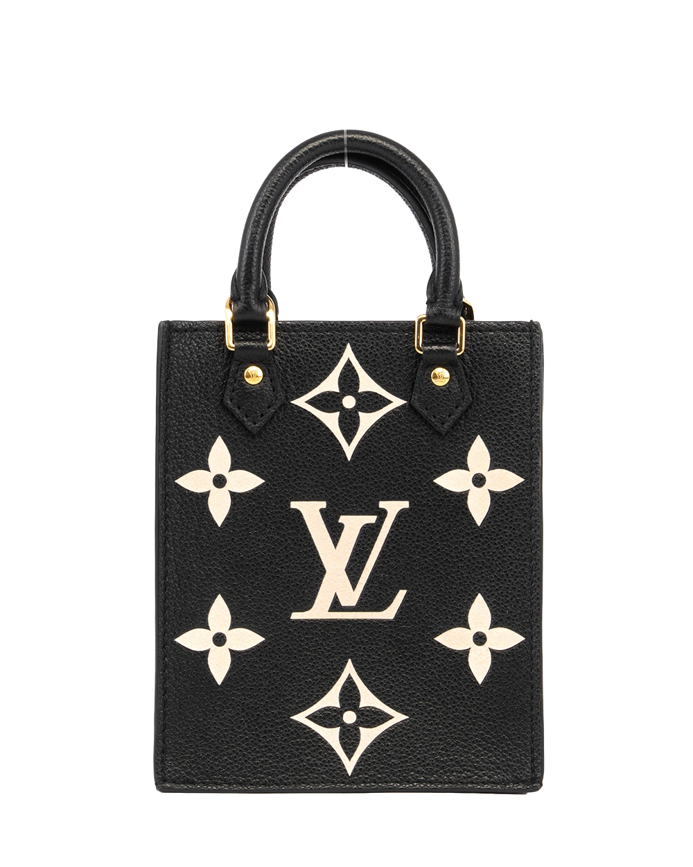 LV PETIT SAC PLAT PETITE BLACK MONOGRA MEMPREINTE GHW MICROCHIP 3181