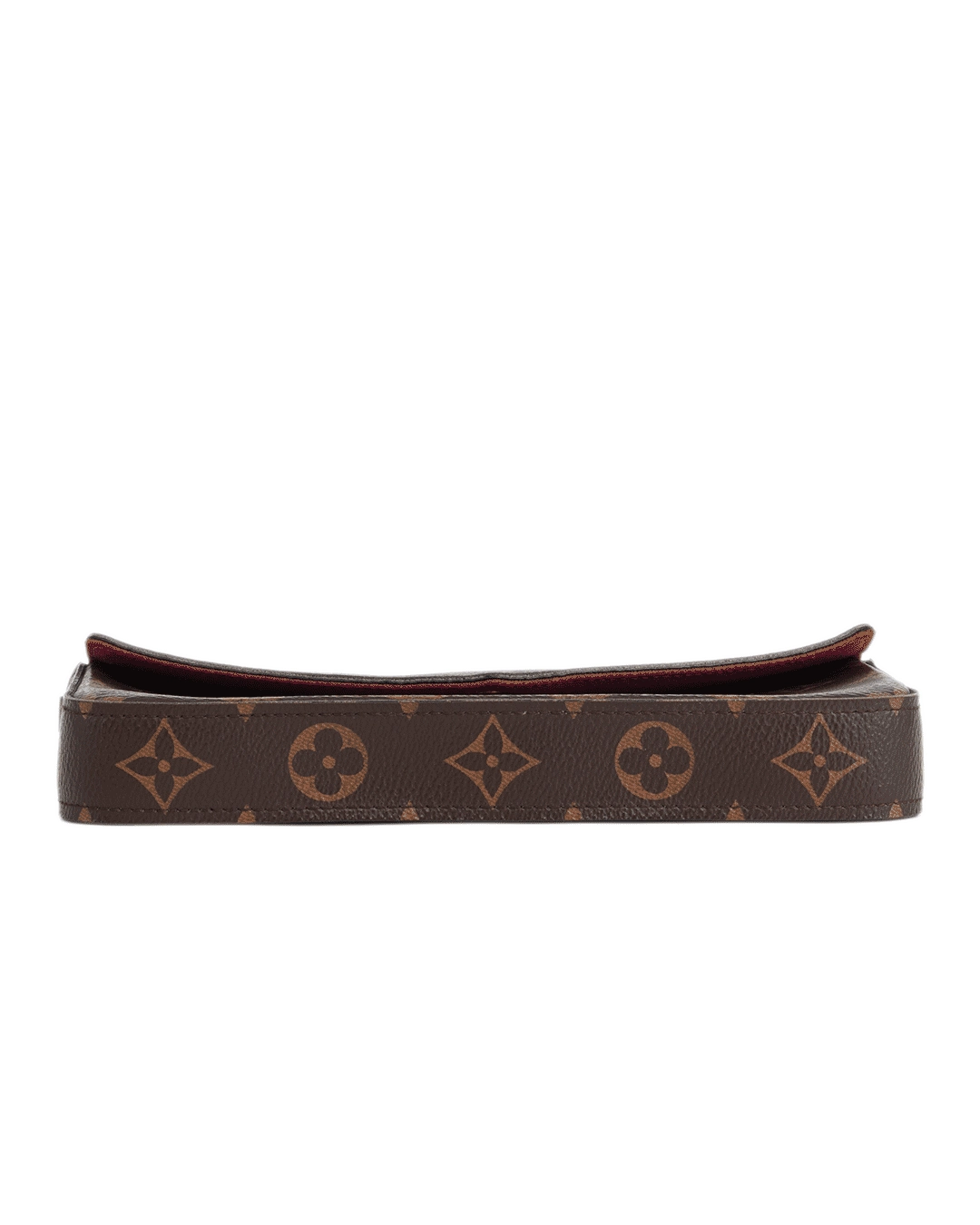 LV POCHETTE FELICIE BROWN MONOGRAM CANVAS GHW MI2240 1041