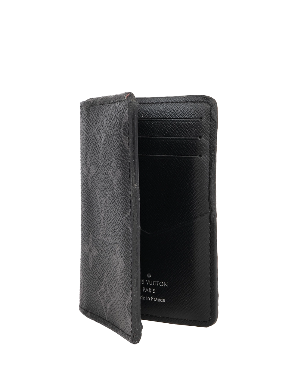 LV POCKET ORGANIZER SHORT ECLIPSE MONOGRAM CANVAS MICROCHIP 1344