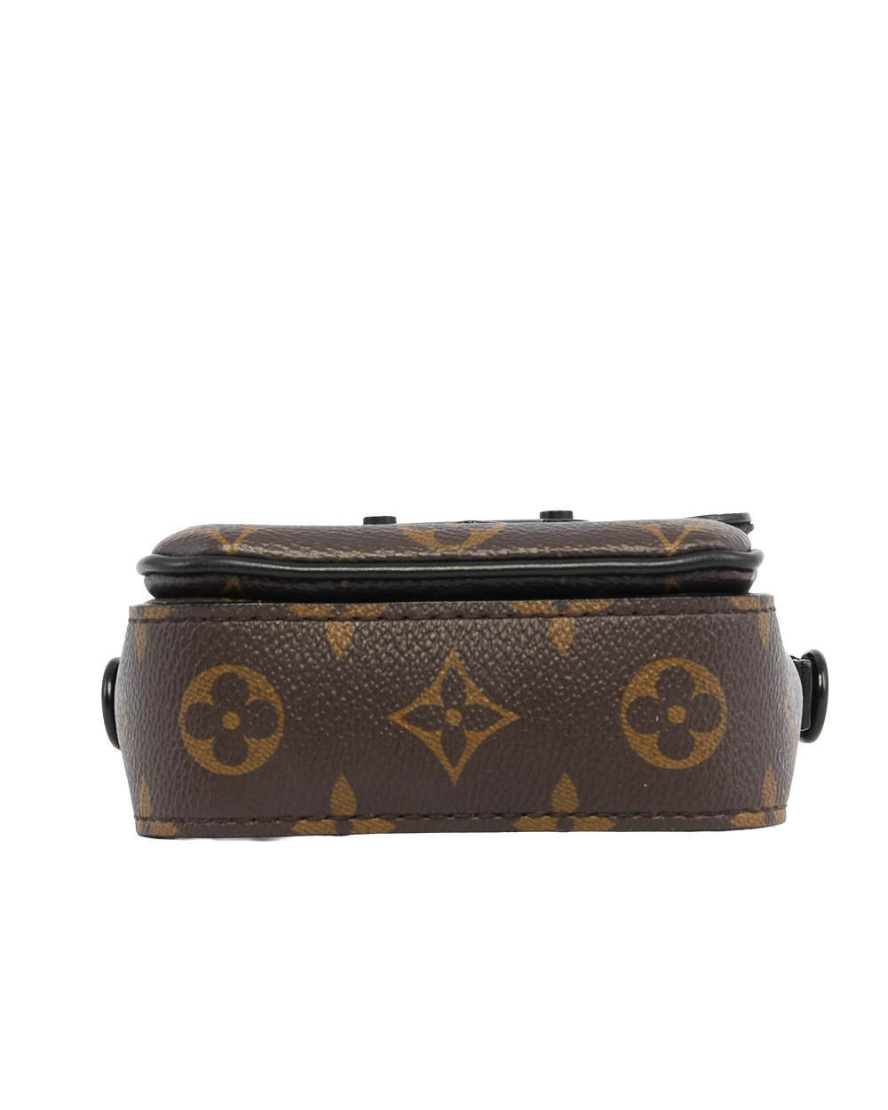 LV S LOCK VERTICAL WEARABLE WALLET BROWN MONOGRAM CANVAS SOBLACK MICROCHIP 0063