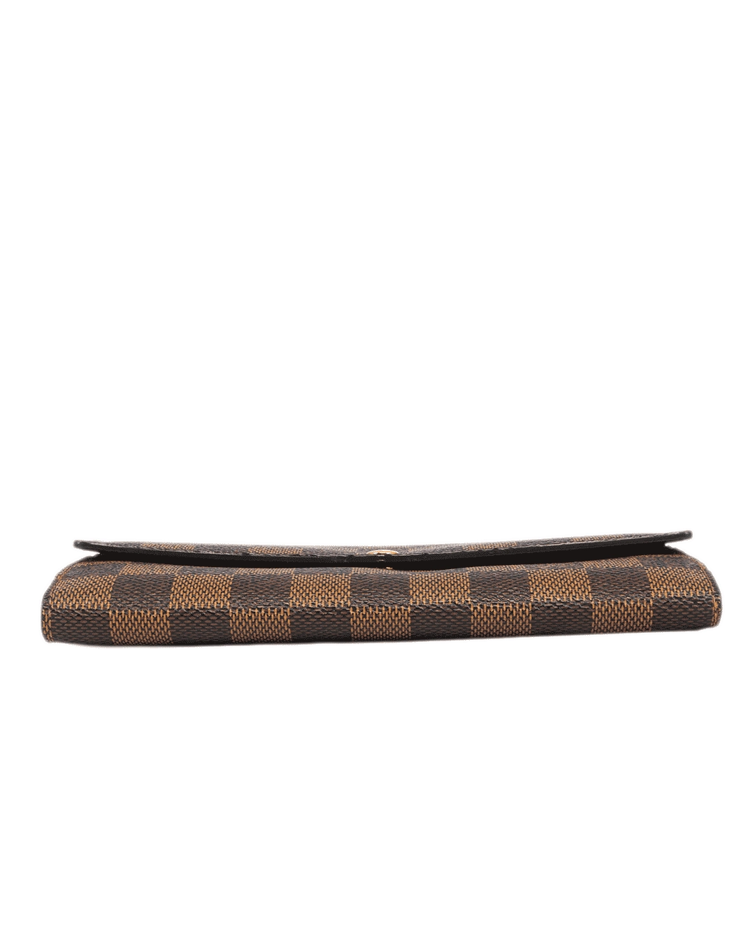 LV SARAH WALLET LONG BROWN DAMIER CANVAS GHW 2319