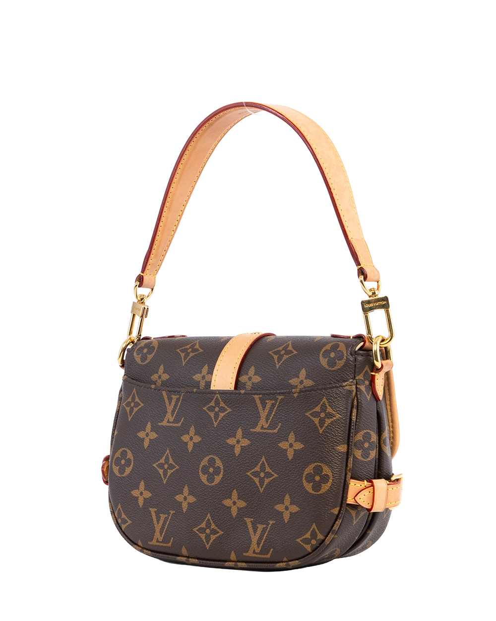 LV SAUMUR BB BROWN MONOGRAM CANVAS GHW MICROCHIP 0419