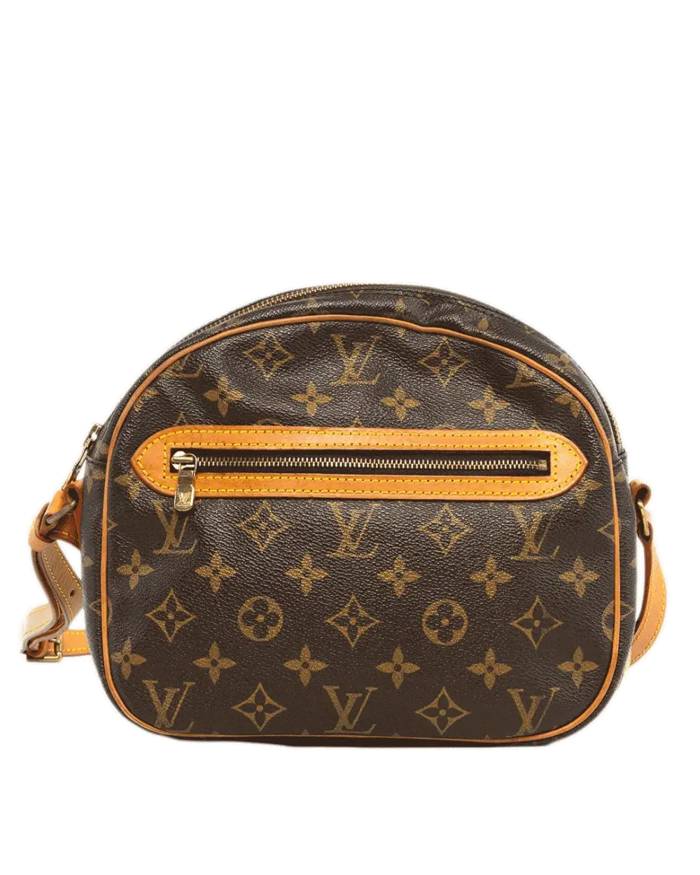 LV SENLIS SHOULDER BAG BROWN MONOGRAM CANVAS GHW 0190