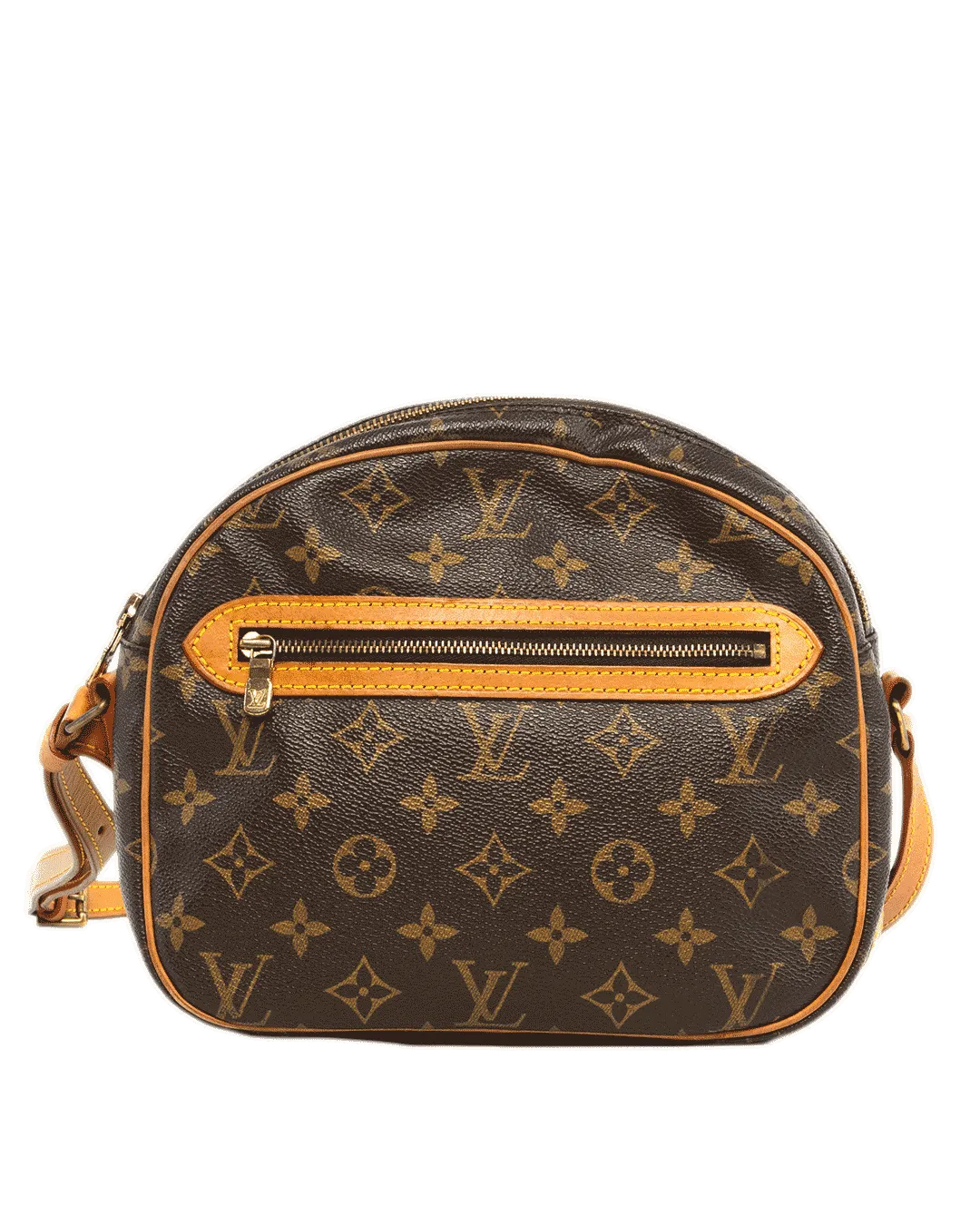 LV SENLIS SHOULDER BAG BROWN MONOGRAM CANVAS GHW 0190