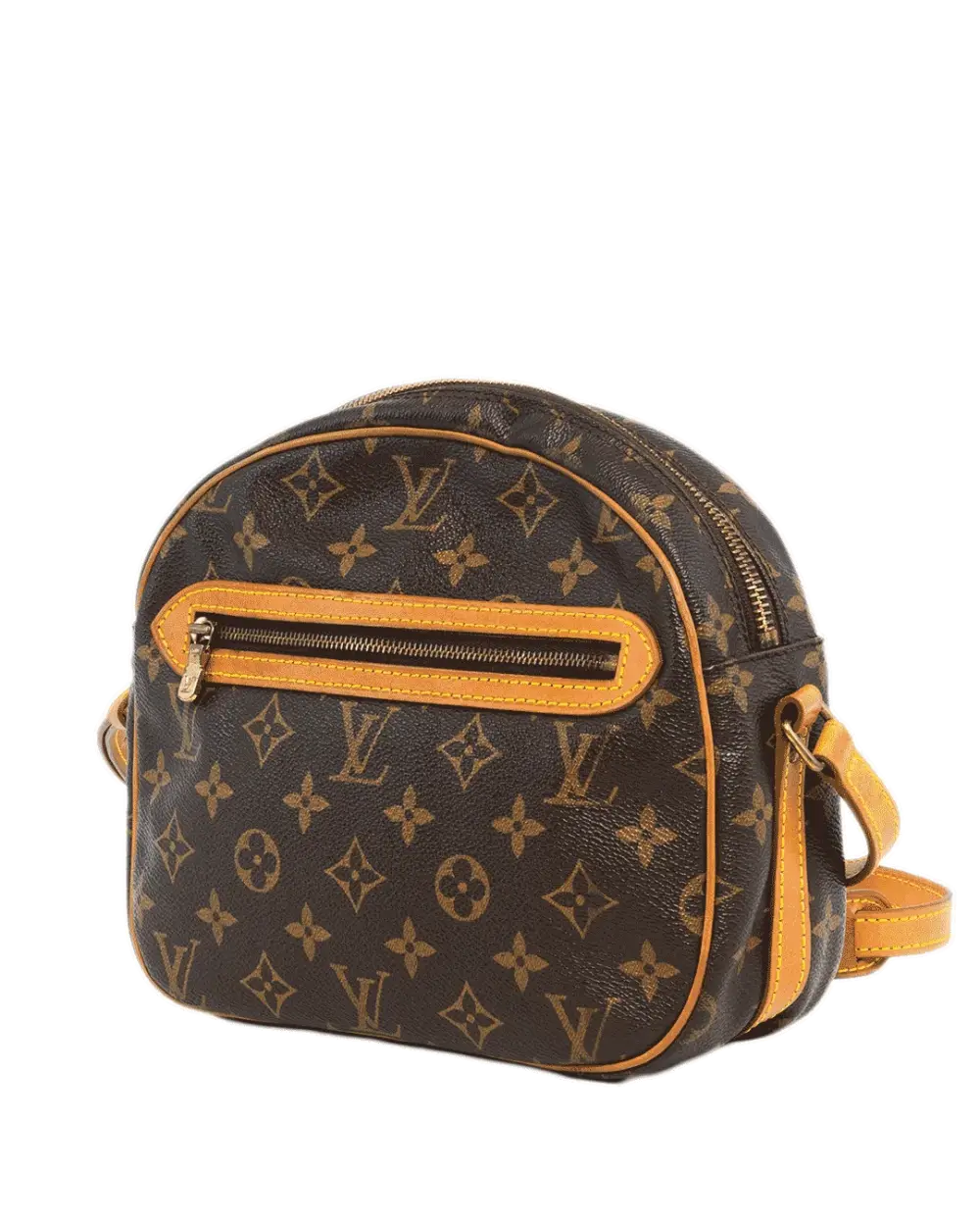 LV SENLIS SHOULDER BAG BROWN MONOGRAM CANVAS GHW 0191