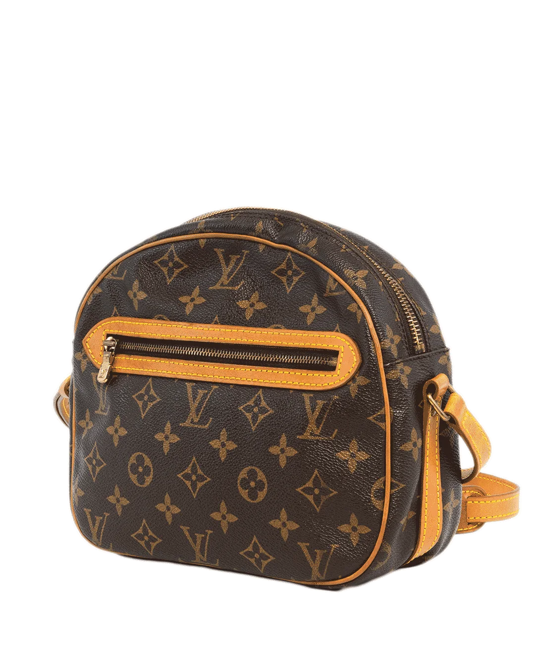 LV SENLIS SHOULDER BAG BROWN MONOGRAM CANVAS GHW 0191