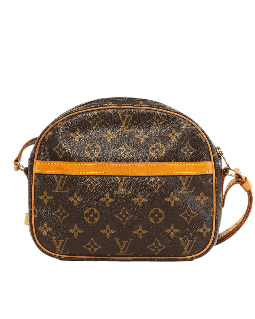 LV SENLIS SHOULDER BAG BROWN MONOGRAM CANVAS GHW 0193
