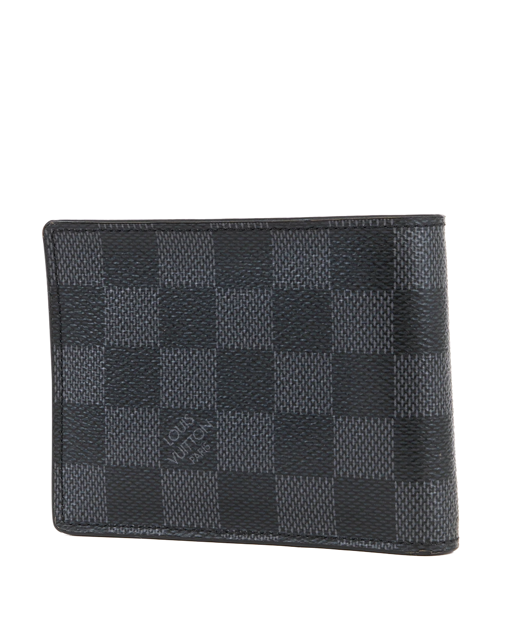 LV SLENDER SHORT GRAPHITE DAMIER CANVAS MICROCHIP 1280