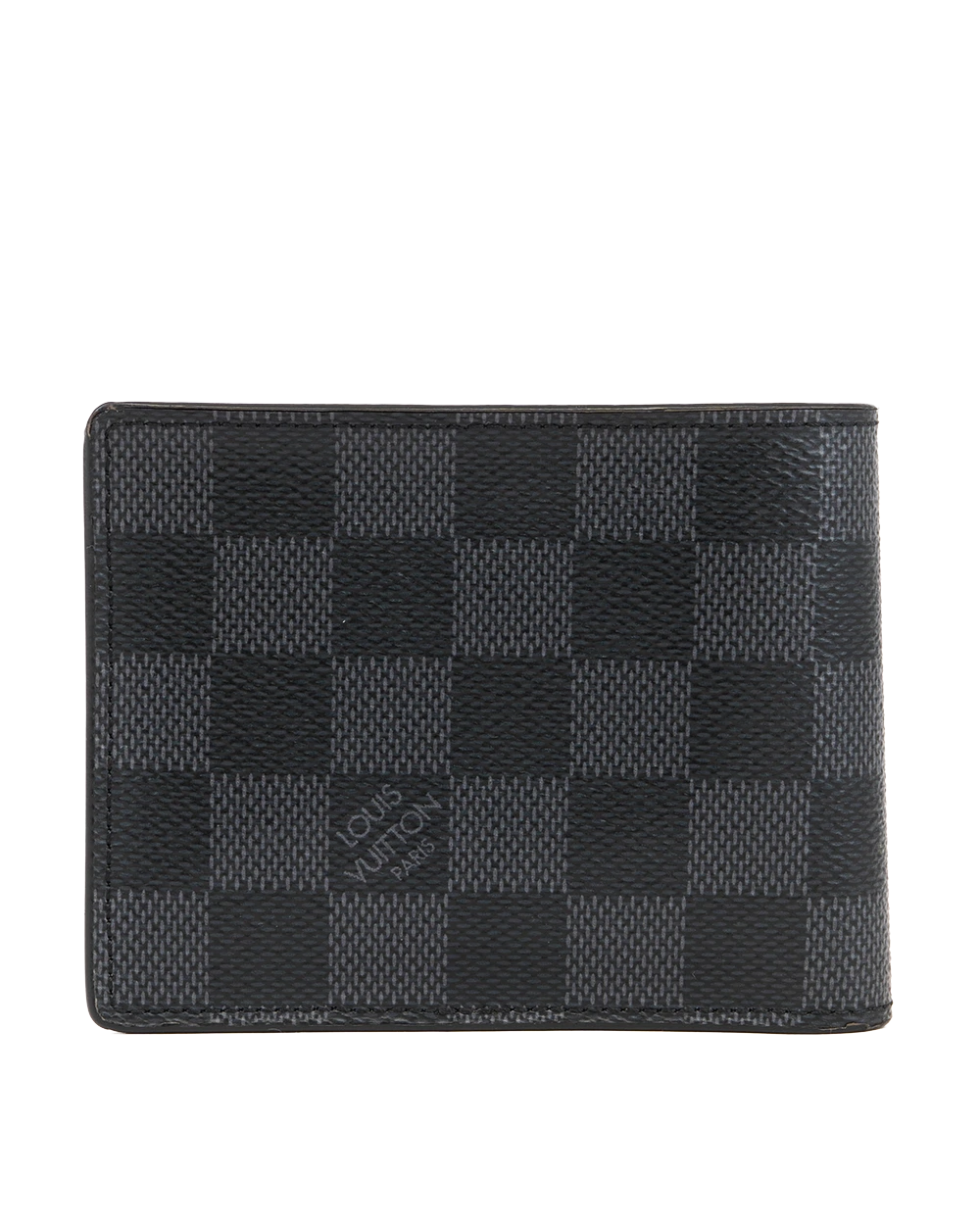 LV SLENDER SHORT GRAPHITE DAMIER CANVAS MICROCHIP 1281