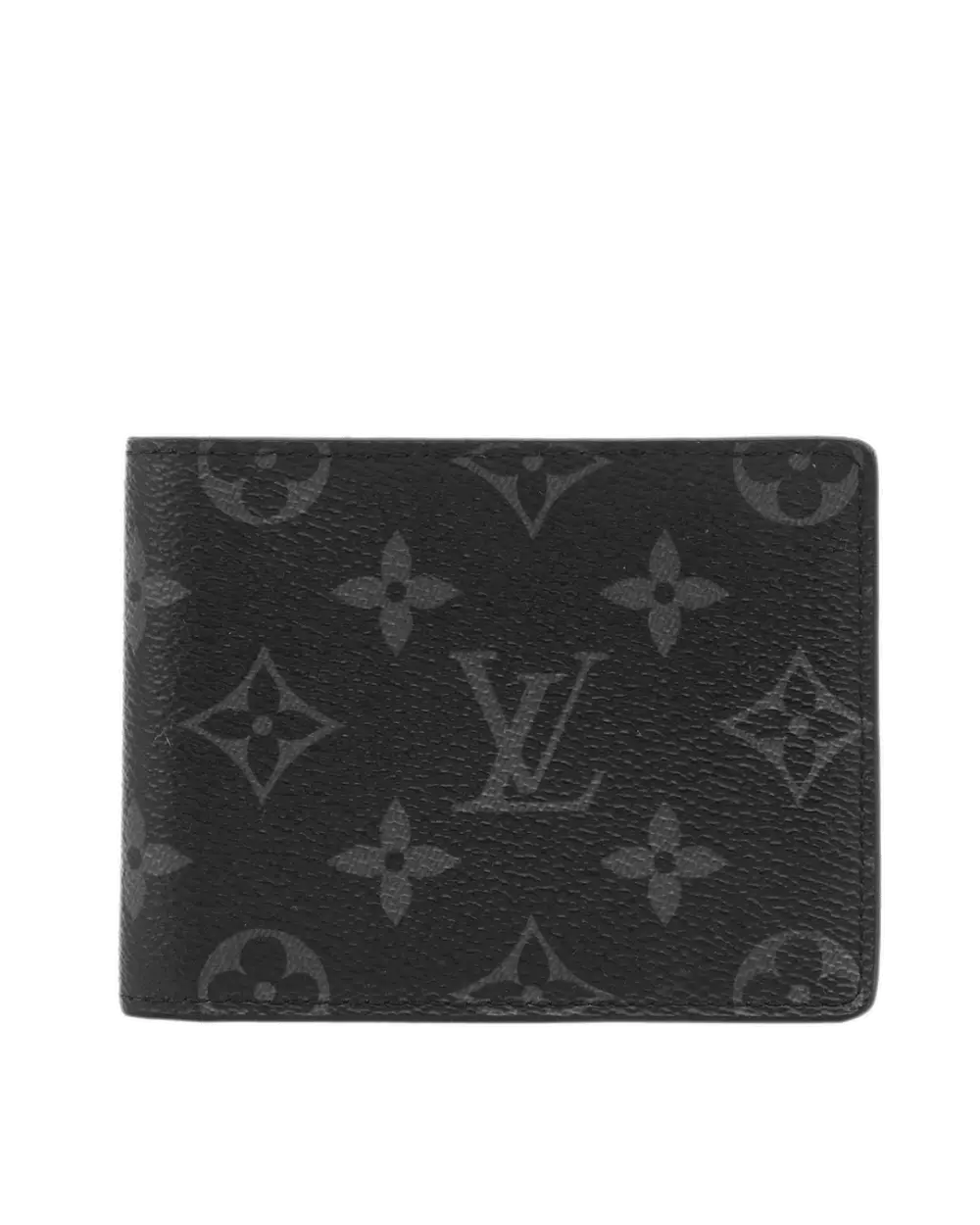 LV SLENDER WALLET SHORT ECLIPSE MONOGRAM CANVAS MICROCHIP 2726