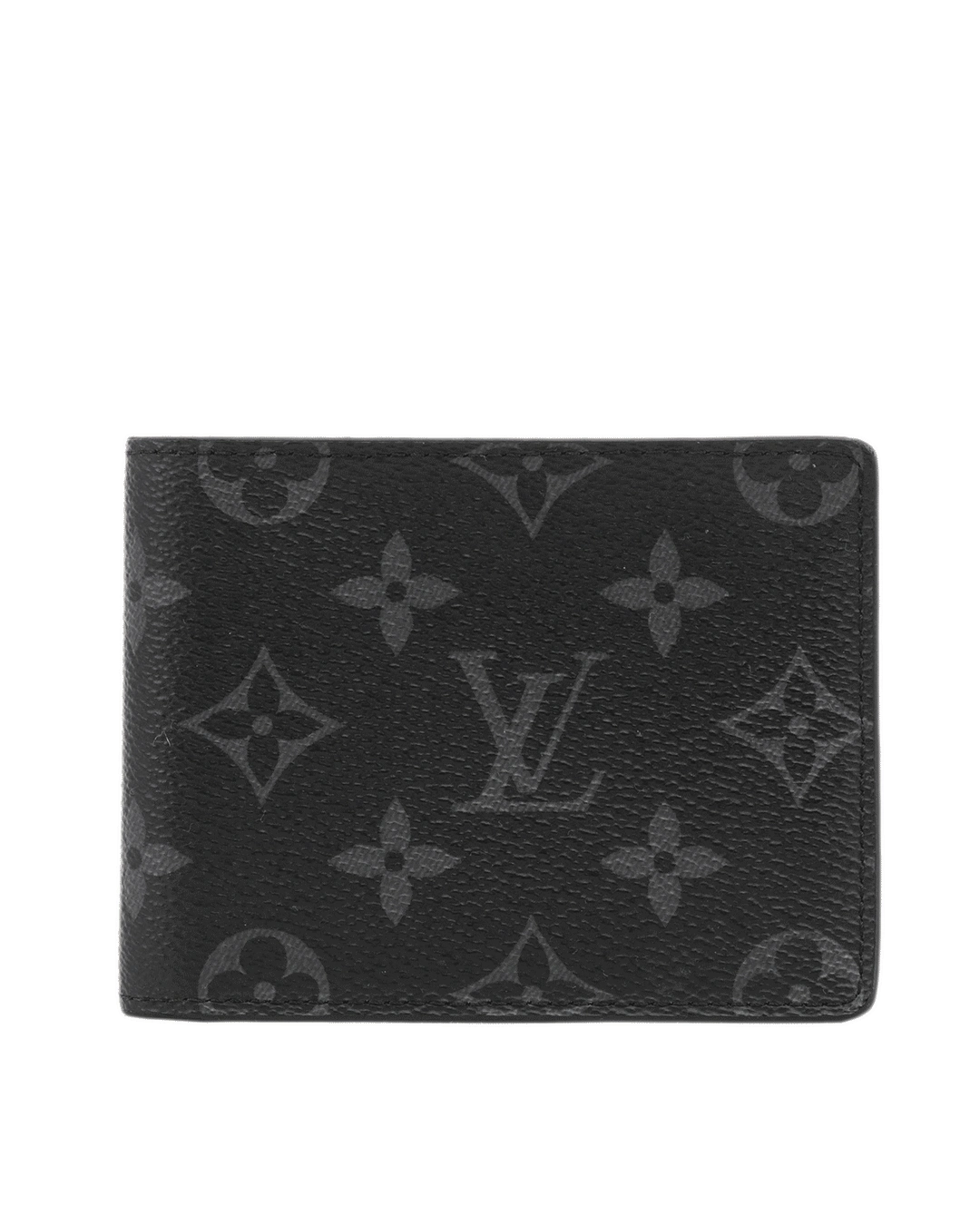LV SLENDER WALLET SHORT ECLIPSE MONOGRAM CANVAS MICROCHIP 2726