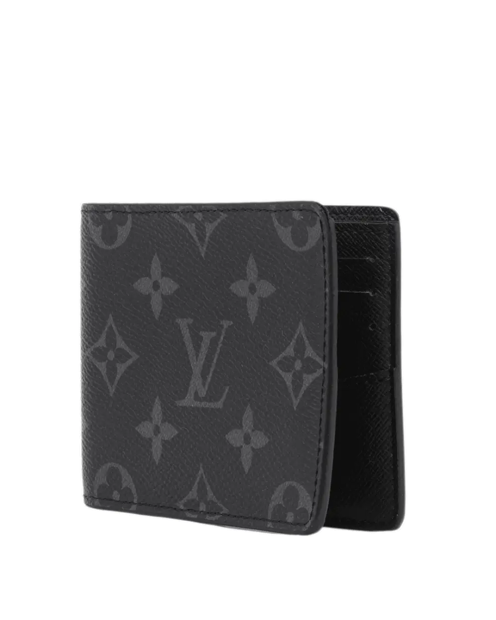 LV SLENDER WALLET SHORT ECLIPSE MONOGRAM CANVAS MICROCHIP 2727