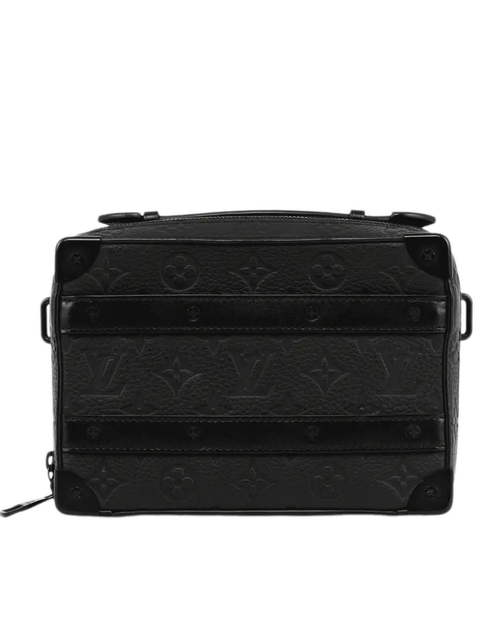 LV SOFE TRUNK BLACK GIANT MONOGRAM CALF BHW 1195