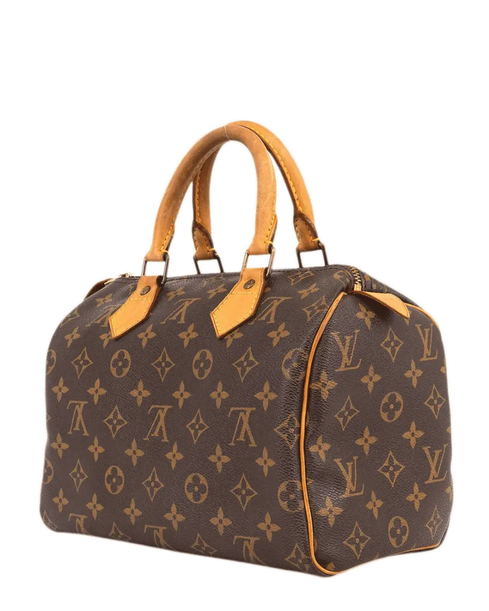 LV SPEEDY 25 BROWN MONOGRAM CANVAS GHW SP3140 3303