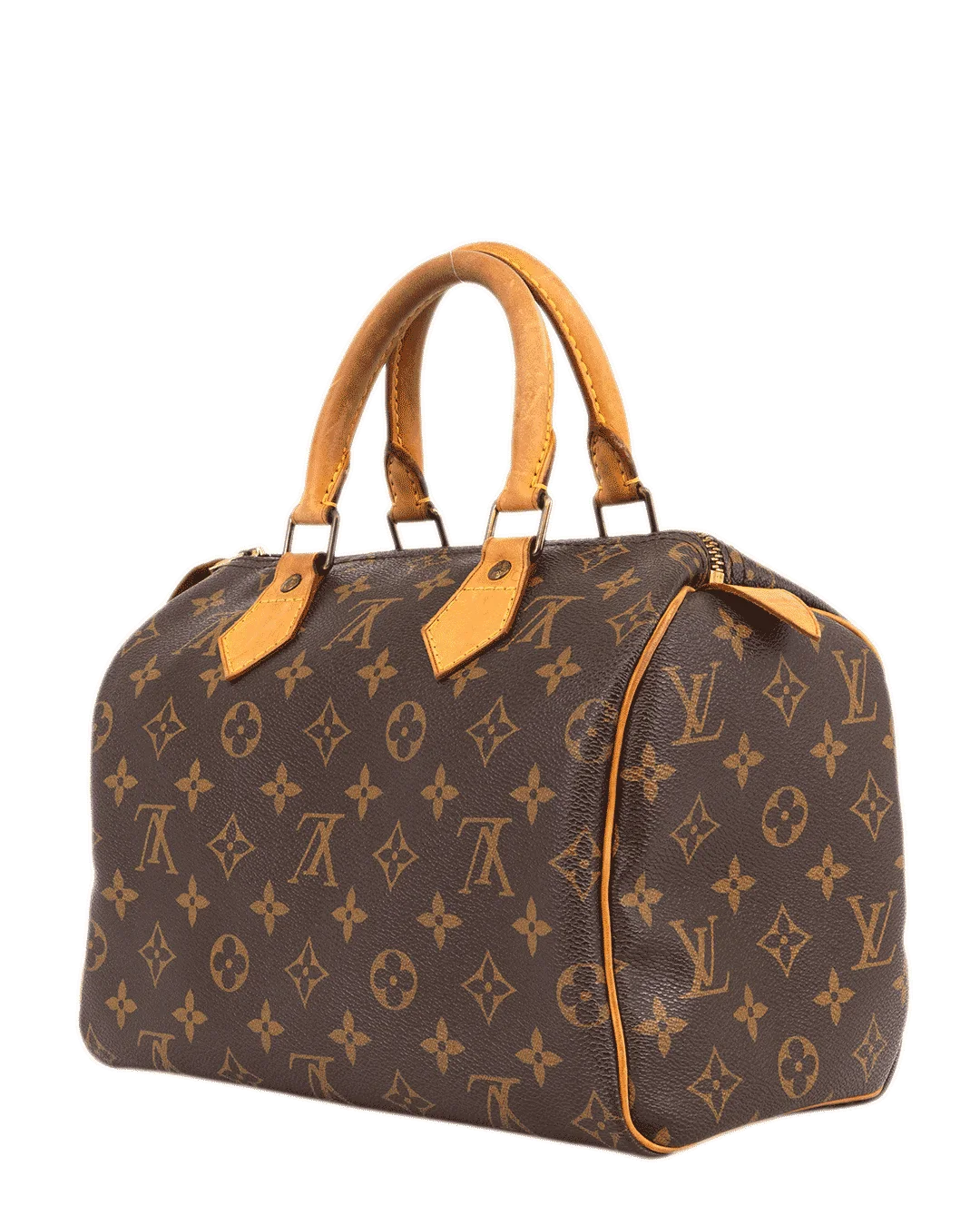 LV SPEEDY 25 BROWN MONOGRAM CANVAS GHW SP3140 3303