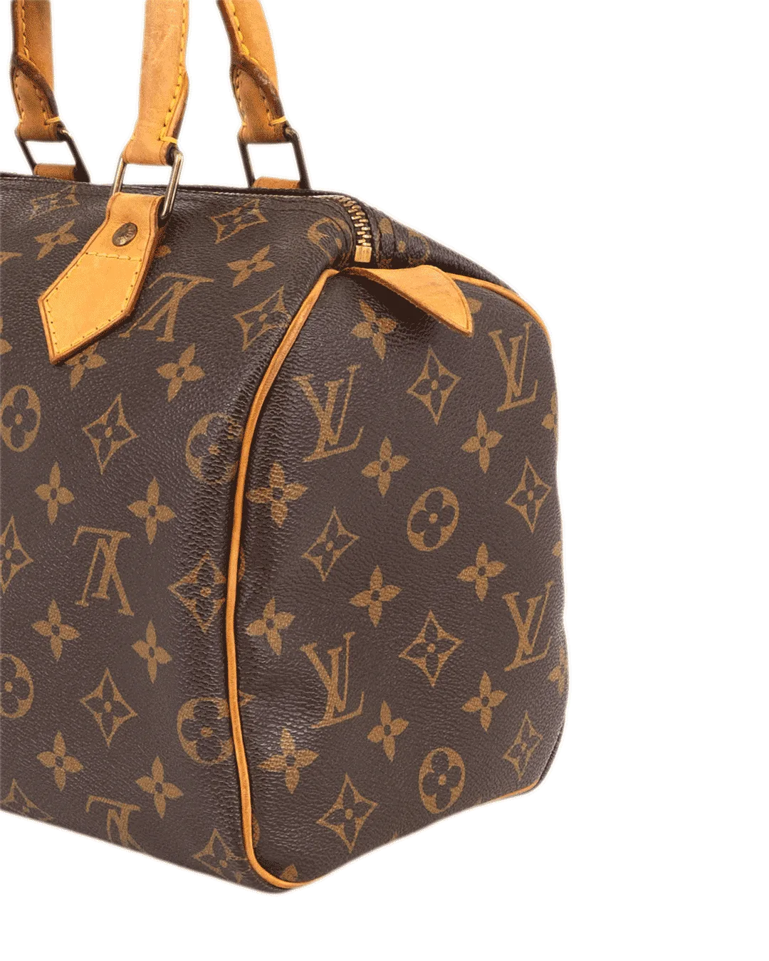 LV SPEEDY 25 BROWN MONOGRAM CANVAS GHW SP3140 3308