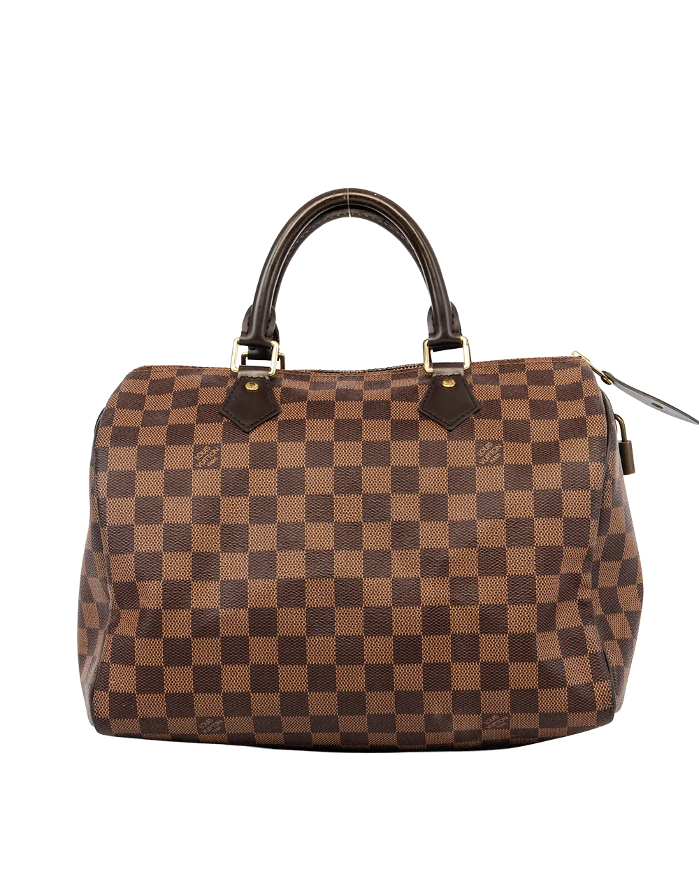 LV SPEEDY 30 BROWN DAMIER CANVAS GHW AA2158 1955