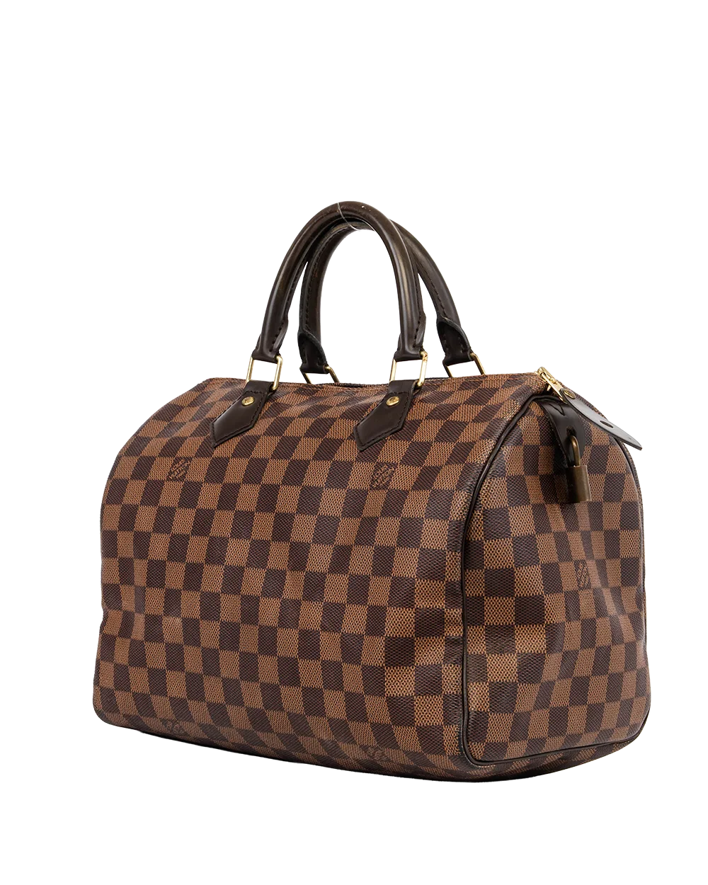 LV SPEEDY 30 BROWN DAMIER CANVAS GHW AA2158 1956