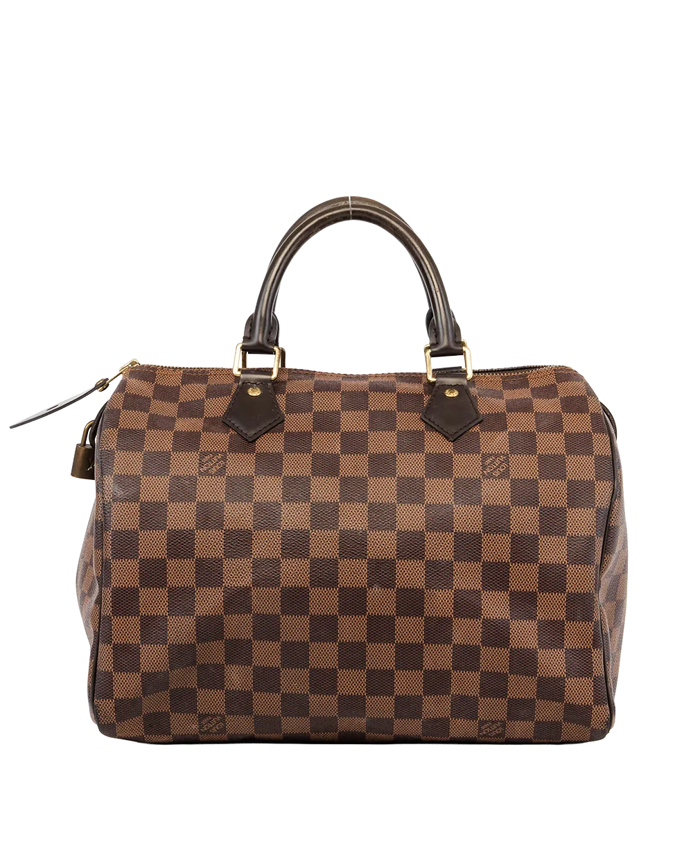 LV SPEEDY 30 BROWN DAMIER CANVAS GHW AA2158 1958