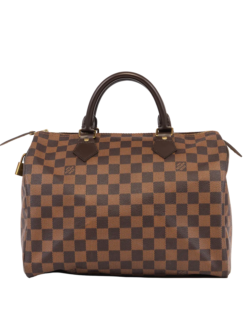 LV SPEEDY 30 BROWN DAMIER CANVAS GHW TR3113 1923